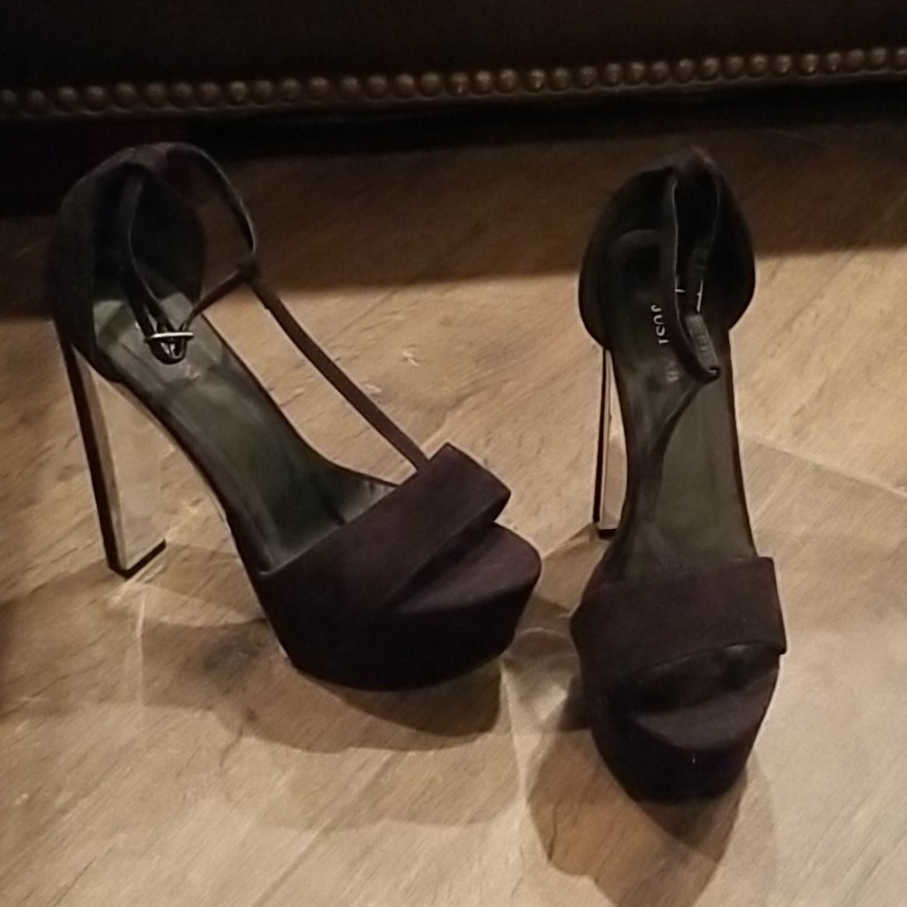 Just fab black heel